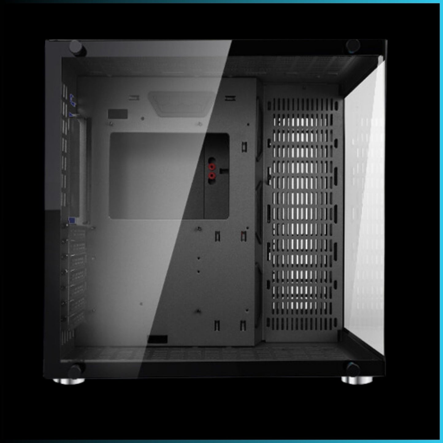 XONAZ Xerra ARGB ATX Tempered Glass Mid Tower Gaming PC Case