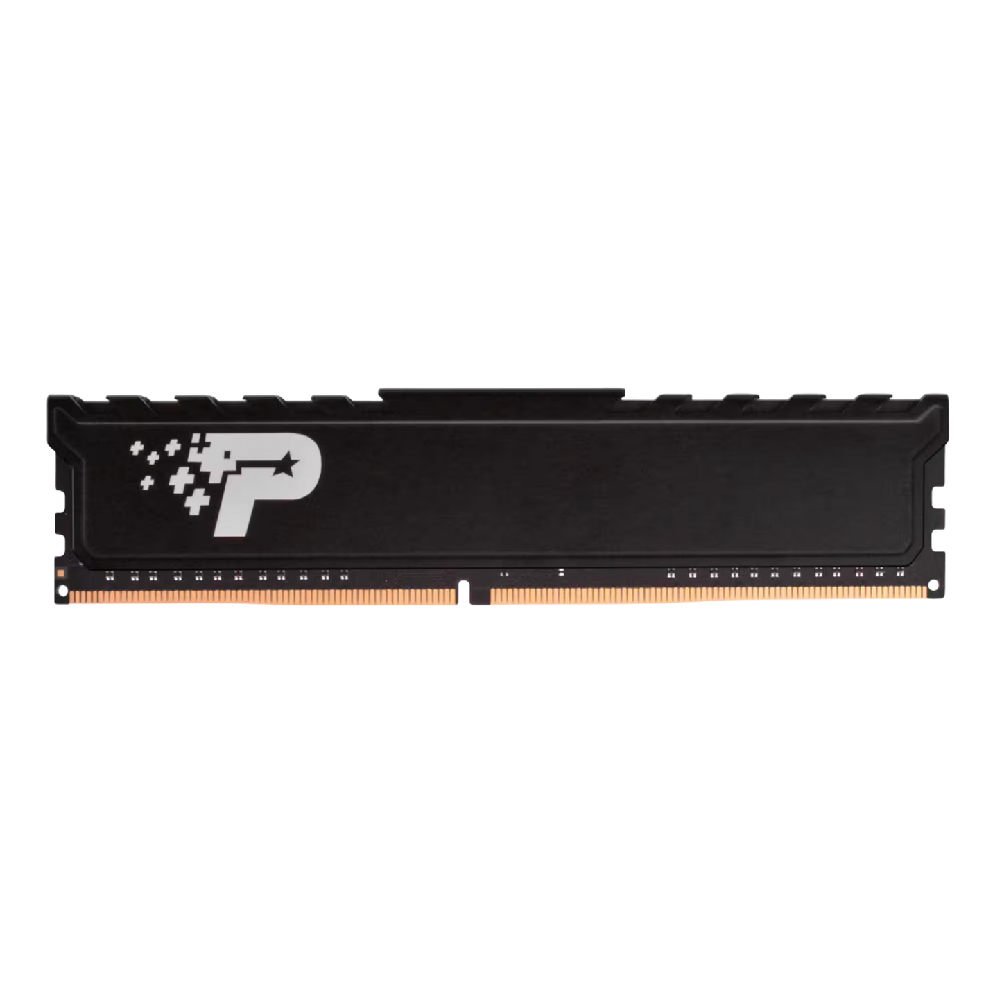 Patriot Signature Line Premium DDR4 3200MHz RAM with black aluminum heatshield.
