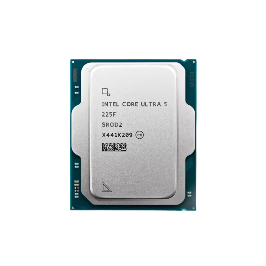 Intel Core Ultra 5 processor on a white background