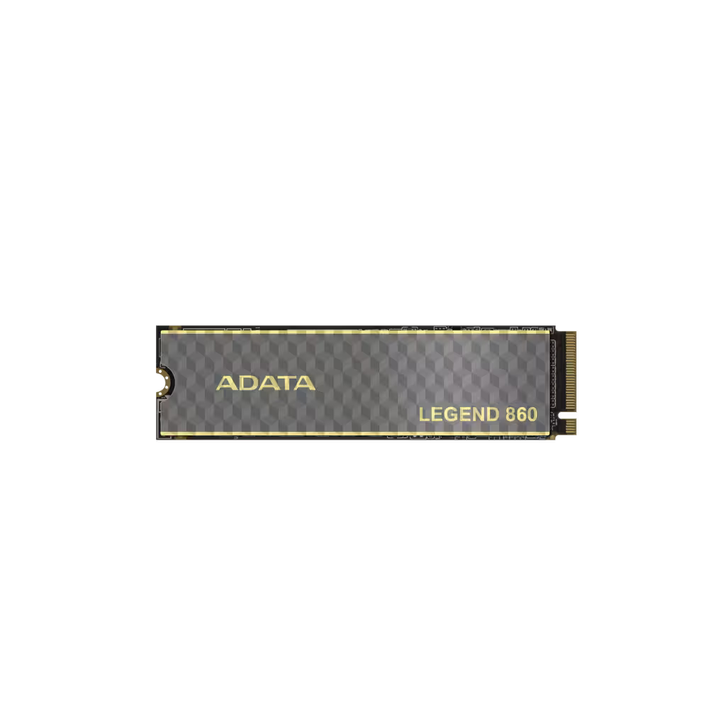 ADATA Legend 860 Gen4 NVMe SSD with low-profile heatspreader for PS5 and desktop builds