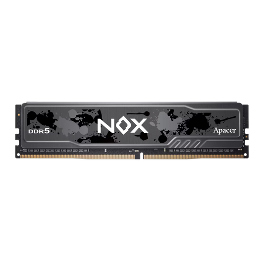 Apacer NOX DDR5 5200MHz Gaming RAM with aluminum alloy heat spreader
