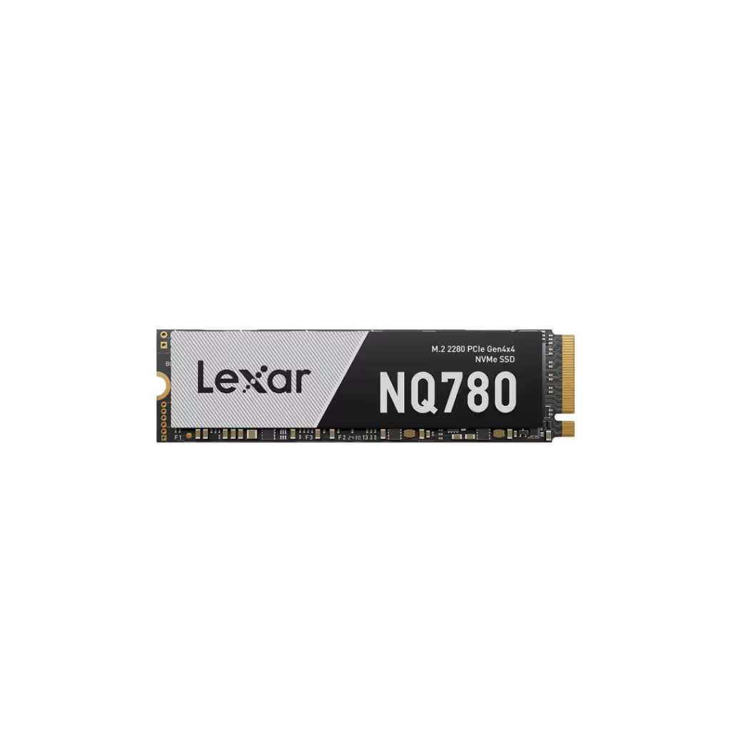 Lexar NQ780 Gen4 NVMe SSD showing the 7000MB/s read speed performance label and M.2 2280 form factor