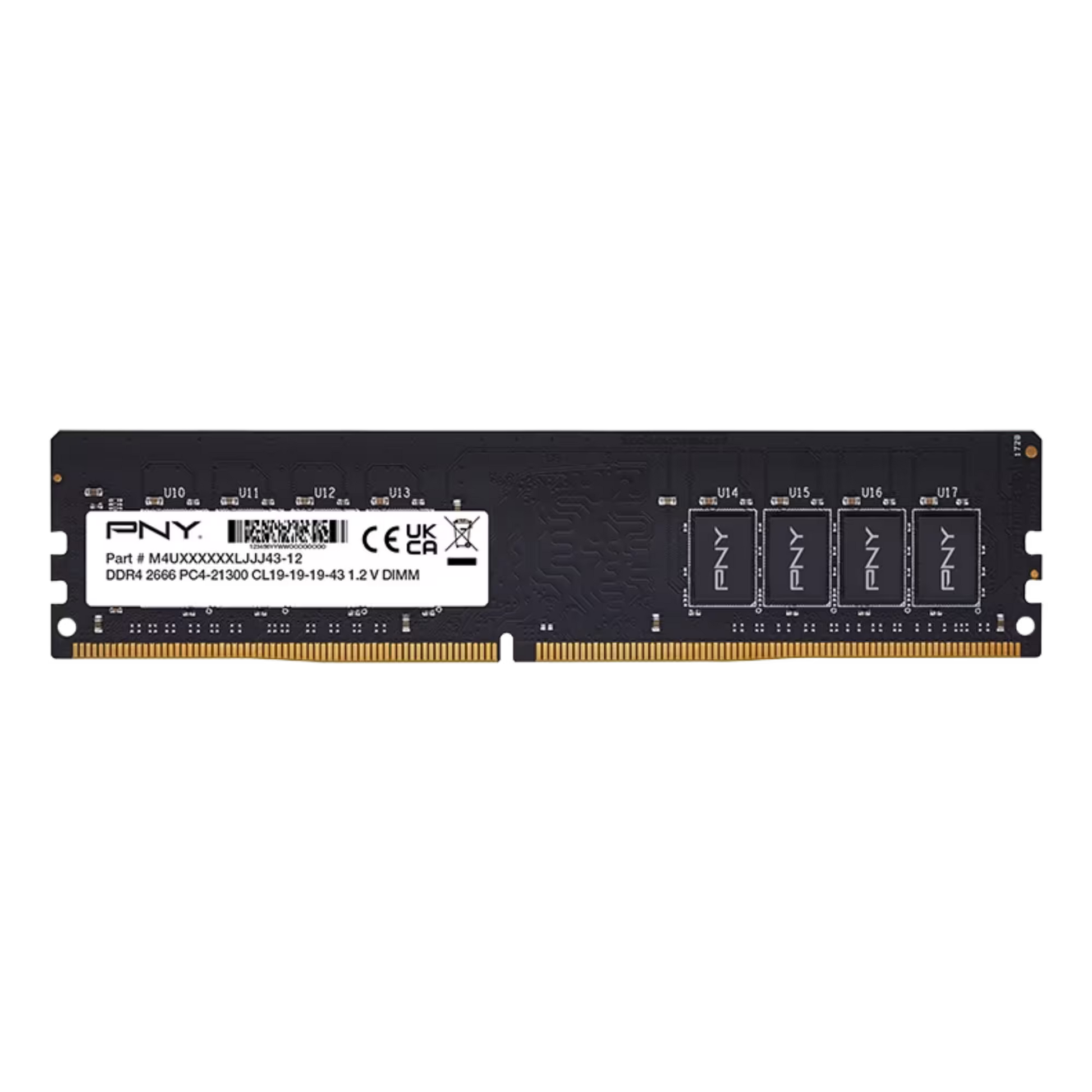 PNY Performance DDR4 2666MHz Value Desktop RAM for PC upgrade