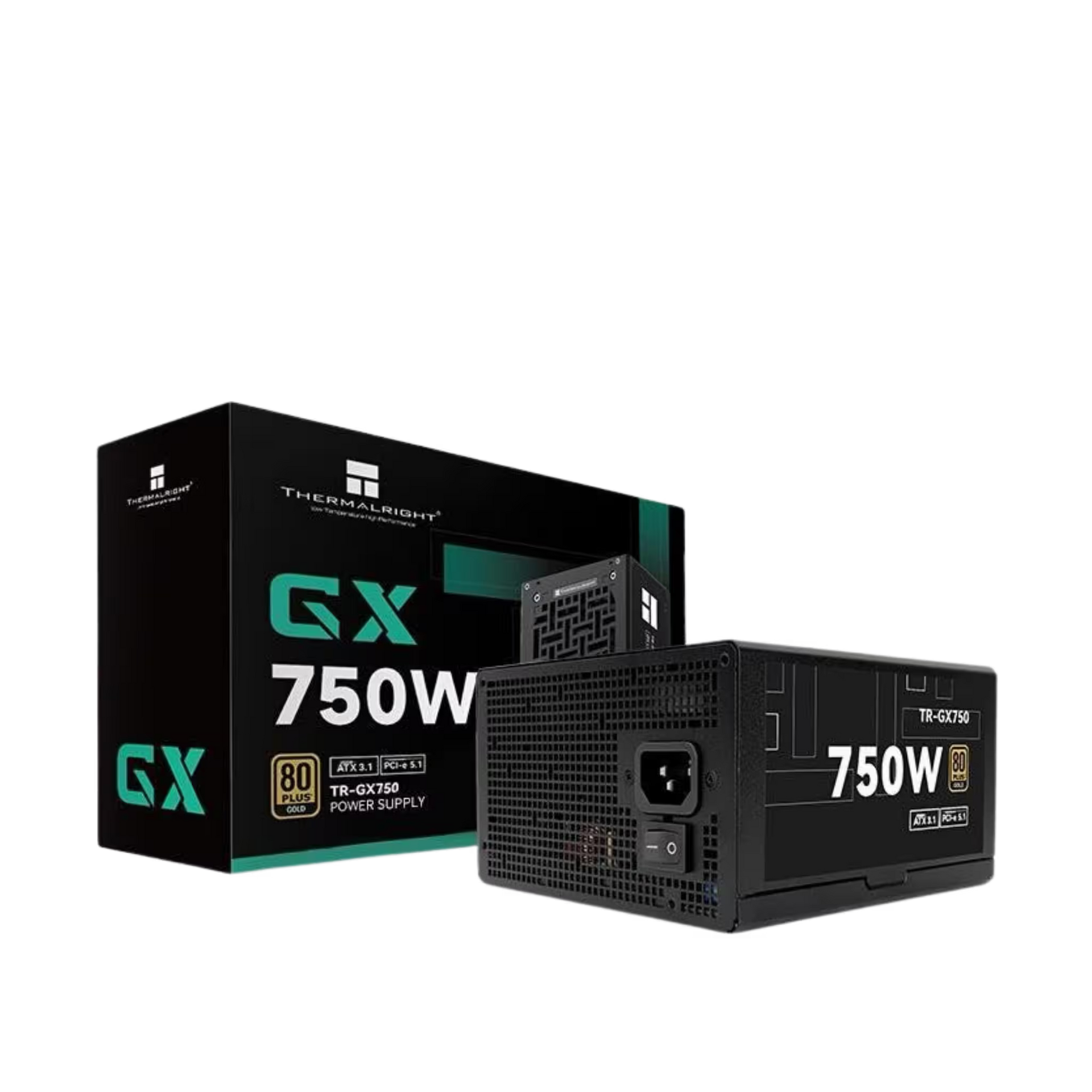 Thermalright GX750 750W 80 Plus Gold ATX 3.1 power supply with 12V-2x6 connector