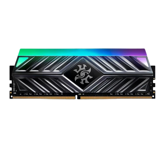 XPG Spectrix D41 RGB DDR4 RAM in Tungsten Grey with medieval armor design