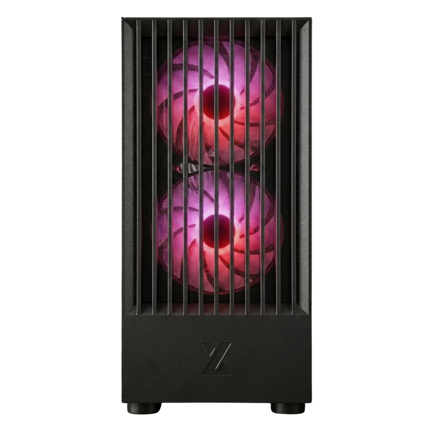 XONAZ ZEPHYR Z-15 gaming PC with custom ARGB fans and RTX 5060 Ti