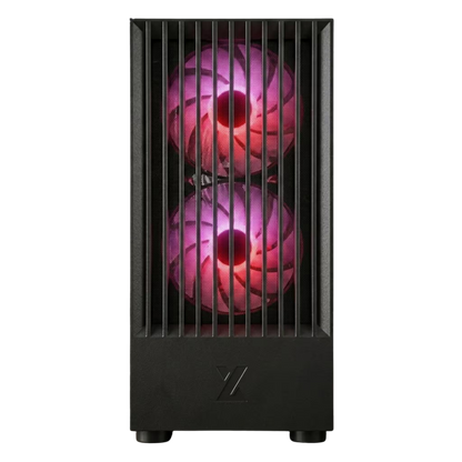 XONAZ ZEPHYR Z-15 gaming PC with custom ARGB fans and RTX 5060 Ti